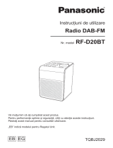 Panasonic RFD20BT Instrucțiuni de utilizare