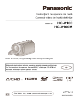 Panasonic HCV100EP Ghid de inițiere rapidă