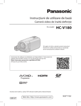 Panasonic HCV180 Instrucțiuni de utilizare
