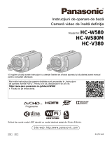 Panasonic HCV380 Instrucțiuni de utilizare
