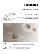 Panasonic NVGS180EP Instrucțiuni de utilizare