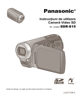 Panasonic SDRS15 Instrucțiuni de utilizare
