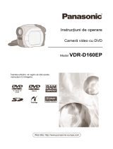 Panasonic VDRD160EP Instrucțiuni de utilizare