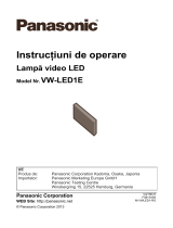 Panasonic VWLED1E Instrucțiuni de utilizare