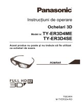 Panasonic TYER3D4ME Instrucțiuni de utilizare