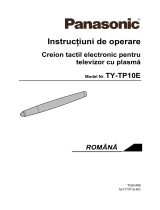 Panasonic TYTP10E Instrucțiuni de utilizare