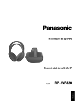 Panasonic RPWF820E Instrucțiuni de utilizare