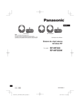 Panasonic RPWF830 Instrucțiuni de utilizare