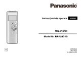 Panasonic RRUS310E Instrucțiuni de utilizare