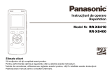 Panasonic RRXS400E Instrucțiuni de utilizare