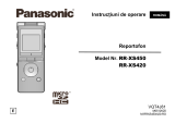 Panasonic RRXS450E Instrucțiuni de utilizare