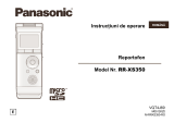 Panasonic RRXS350E Instrucțiuni de utilizare