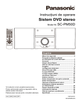 Panasonic SCPM50DEP Instrucțiuni de utilizare