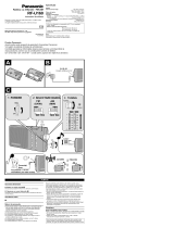 Panasonic RF-U160 Instrucțiuni de utilizare