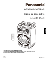 Panasonic SCCMAX5 Instrucțiuni de utilizare