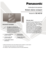 Panasonic SCHC10 Instrucțiuni de utilizare