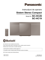 Panasonic SCHC29EG Instrucțiuni de utilizare