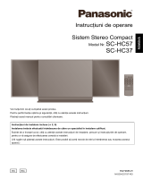 Panasonic SCHC37EC Instrucțiuni de utilizare