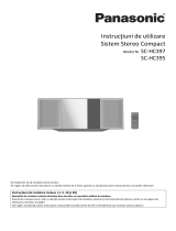 Panasonic SCHC395 Instrucțiuni de utilizare