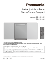 Panasonic SCHC402 Instrucțiuni de utilizare