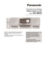 Panasonic SCNS55 Instrucțiuni de utilizare