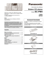 Panasonic SCPM4 Instrucțiuni de utilizare