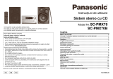 Panasonic SCPMX70BEG Instrucțiuni de utilizare