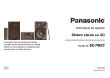Panasonic SCPMX7EG Instrucțiuni de utilizare