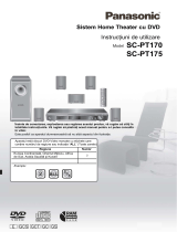 Panasonic SCPT175 Instrucțiuni de utilizare