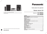 Panasonic SCPMX80 Instrucțiuni de utilizare