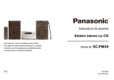 Panasonic SCPMX9 Instrucțiuni de utilizare