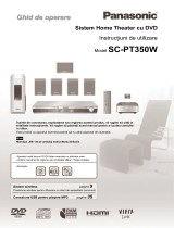 Panasonic SCPT350W Instrucțiuni de utilizare