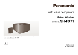 Panasonic SHFX71 Instrucțiuni de utilizare