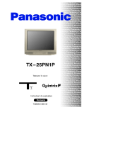 Panasonic TX25PN1P Instrucțiuni de utilizare