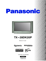 Panasonic TX28DK20P Instrucțiuni de utilizare