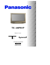 Panasonic TX28PN1P Instrucțiuni de utilizare