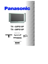 Panasonic TX28PS10P Instrucțiuni de utilizare