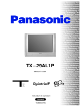 Panasonic TX29AL1P Instrucțiuni de utilizare