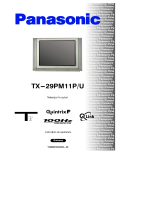 Panasonic TX29PM11PU Instrucțiuni de utilizare