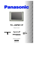 Panasonic TX29PM11P Instrucțiuni de utilizare