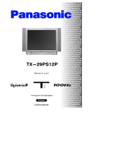 Panasonic TX29PS12P Instrucțiuni de utilizare