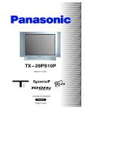 Panasonic TX29PS10P Instrucțiuni de utilizare