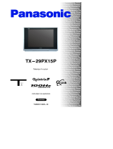 Panasonic TX29PX15P Instrucțiuni de utilizare