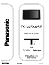 Panasonic TX32PX30FP Instrucțiuni de utilizare