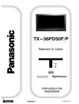 Panasonic TX36PD50FP Instrucțiuni de utilizare