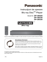 Panasonic DPUB320 Instrucțiuni de utilizare