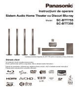 Panasonic SCBTT350EB Instrucțiuni de utilizare
