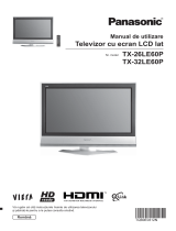 Panasonic TX26LE60P Instrucțiuni de utilizare