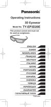 Panasonic TYEP3D20E Instrucțiuni de utilizare