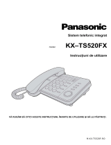 Panasonic KXTS520FX Instrucțiuni de utilizare